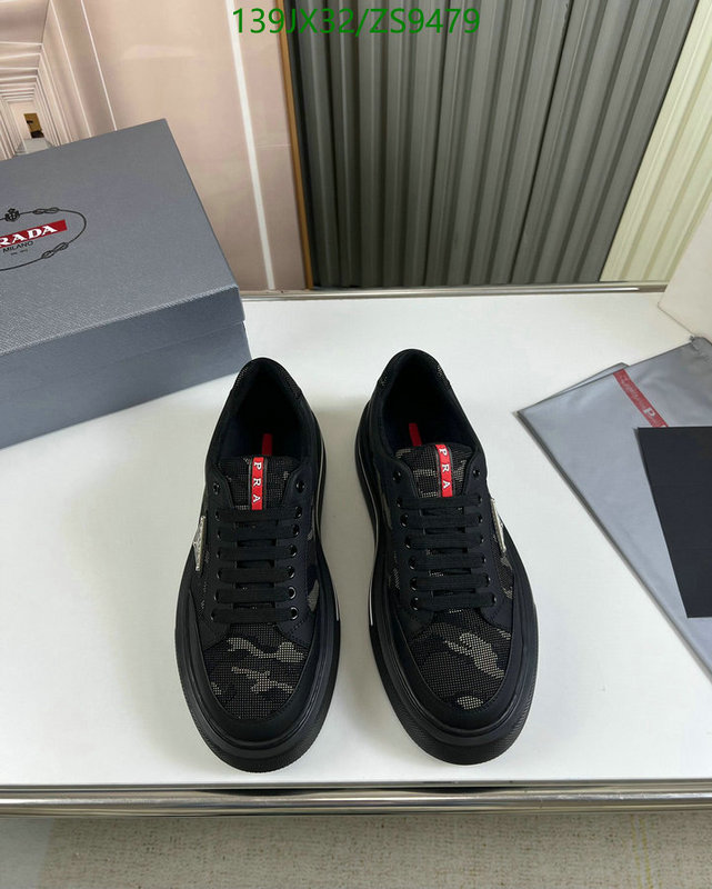 Men shoes-Prada, Code: ZS9479,$: 139USD