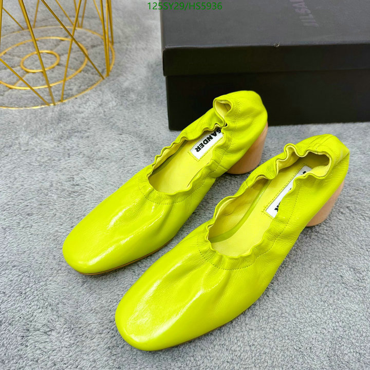 Women Shoes-JIL Sander, Code: HS5936,$: 125USD