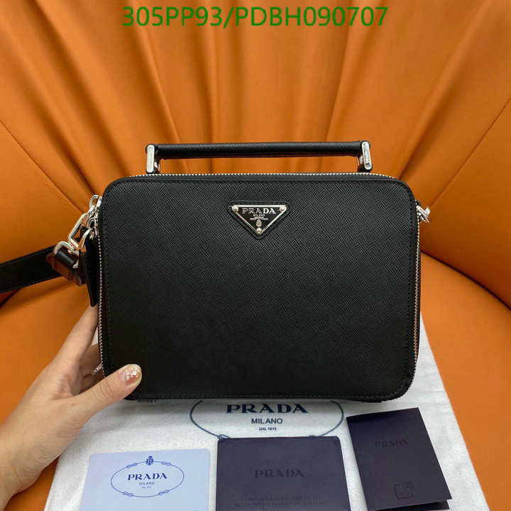 Prada Bag-(Mirror)-Diagonal-,Code:PDBH090707,$:305USD