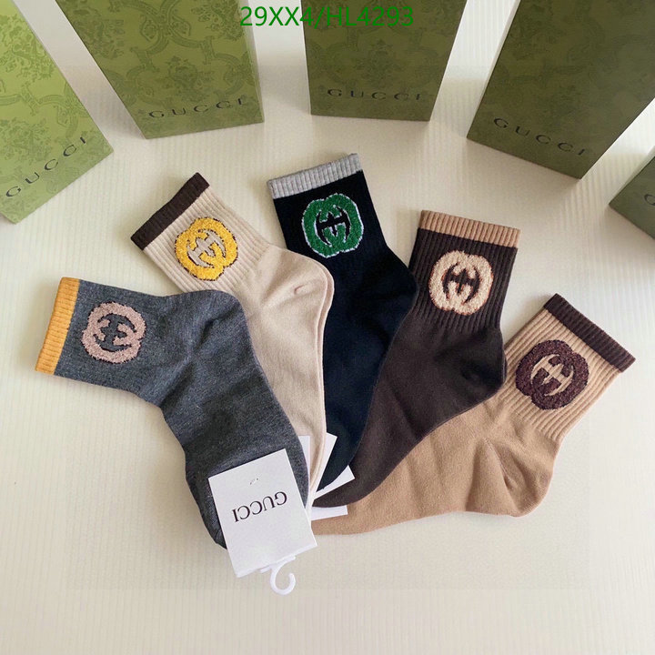 Sock-Gucci, Code: HL4293,$: 29USD