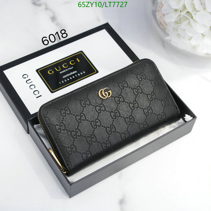 Gucci Bag-(4A)-Wallet-,Code: LT7727,$: 65USD