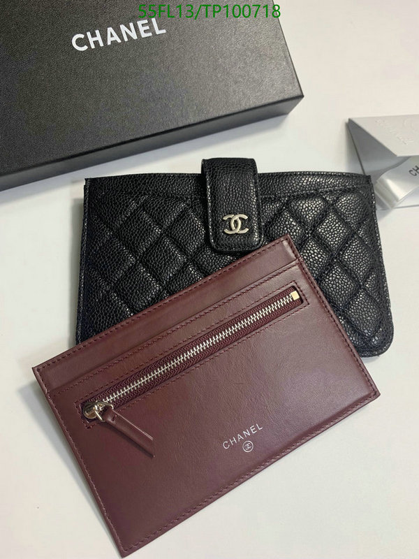 Chanel Bags ( 4A )-Wallet-,Code: TP100718,$: 55USD