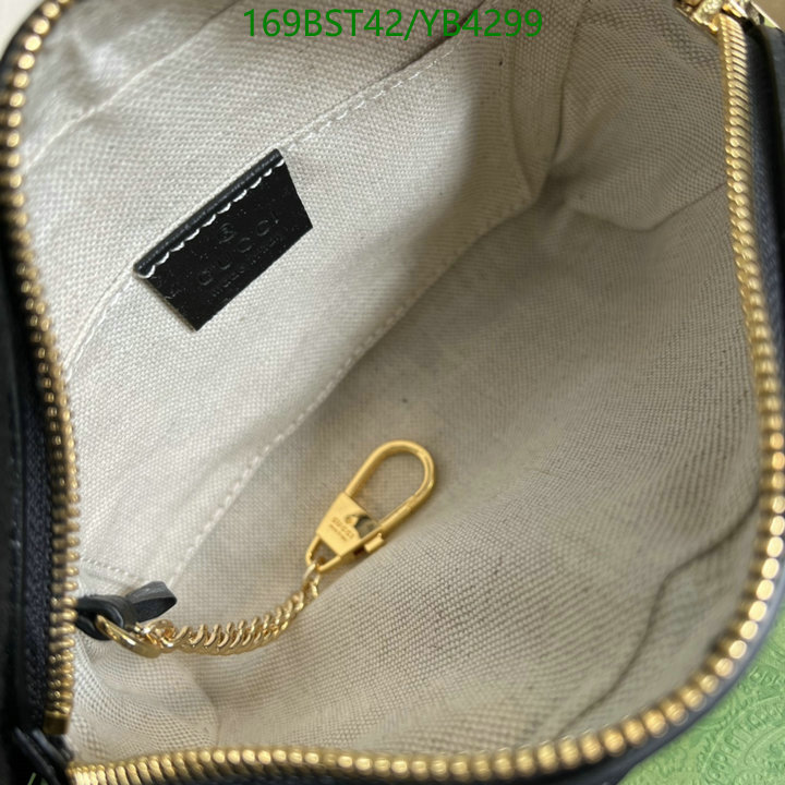Gucci Bag-(Mirror)-Diagonal-,Code: YB4299,$: 169USD