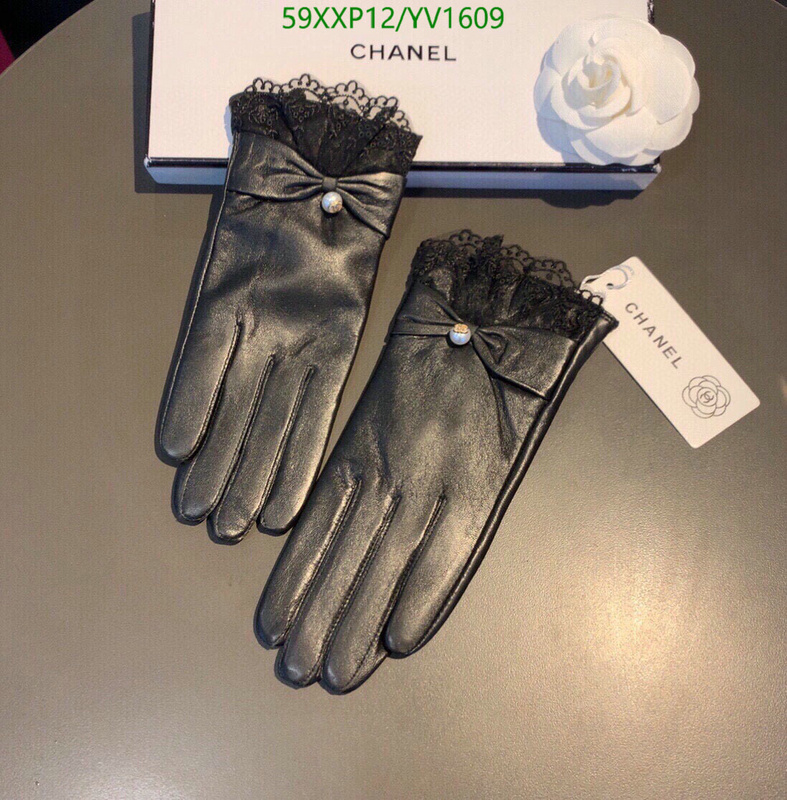 Gloves-Chanel, Code: YV1609,$: 59USD