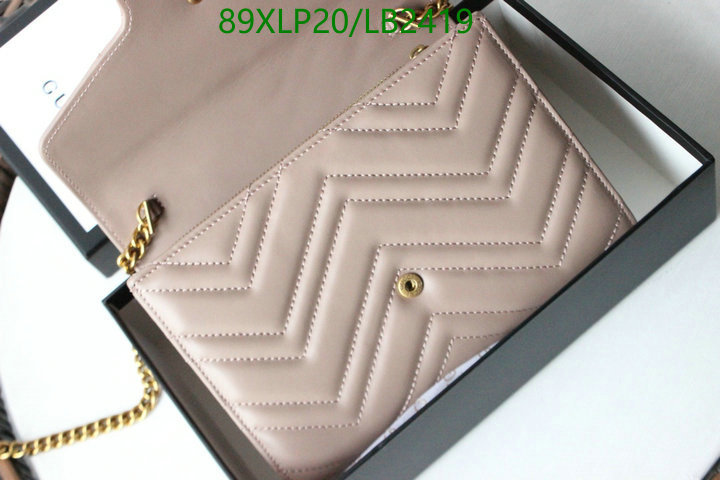 Gucci Bag-(4A)-Marmont,Code: LB2419,$: 89USD