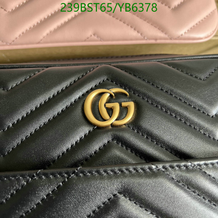 Gucci Bag-(Mirror)-Marmont,Code: YB6378,$: 239USD