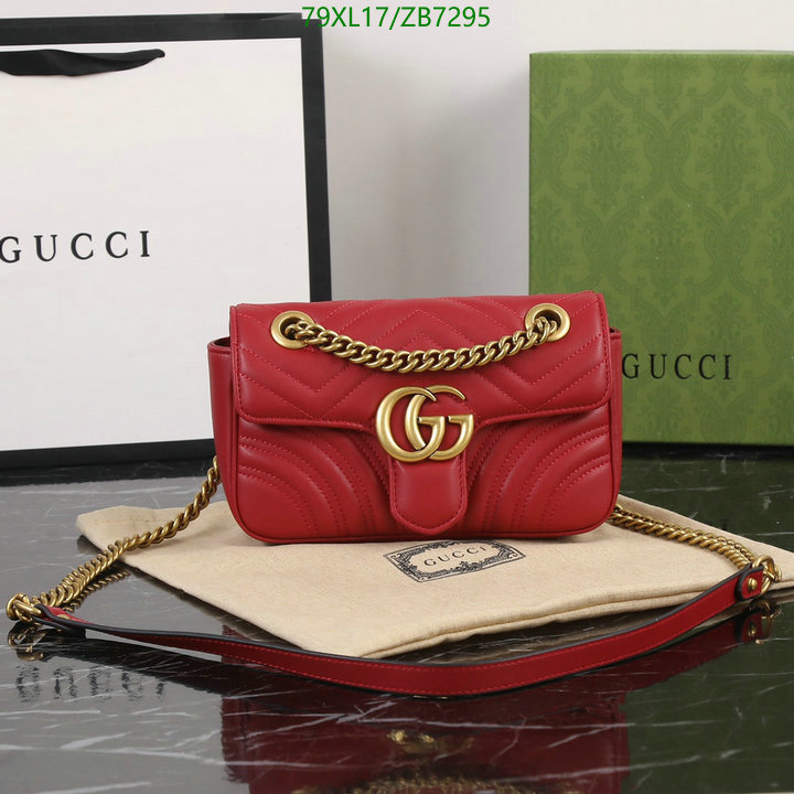 Gucci Bag-(4A)-Marmont,Code: ZB7295,$: 79USD