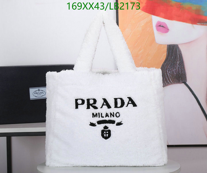 Prada Bag-(Mirror)-Handbag-,Code: LB2173,$: 169USD