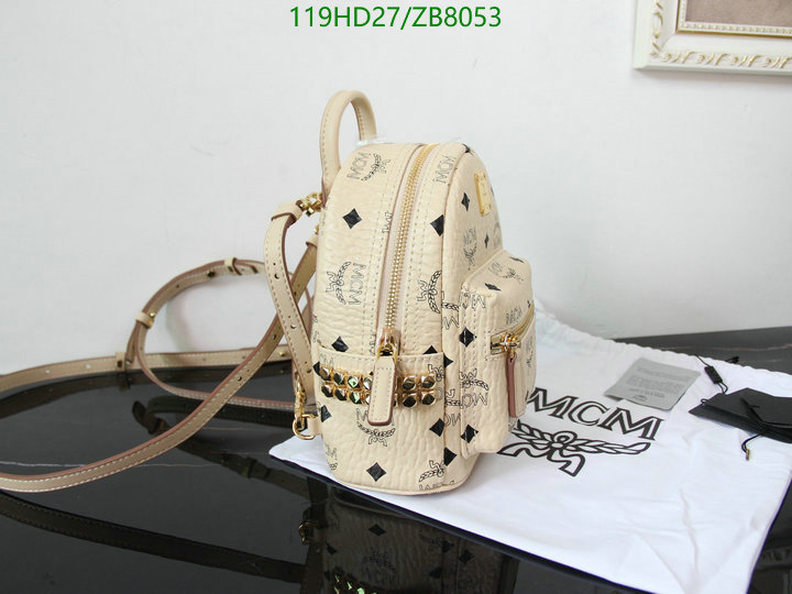 MCM Bag-(Mirror)-Backpack-,Code: ZB8053,$: 119USD