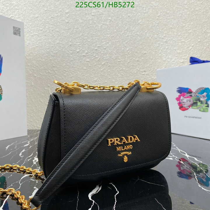 Prada Bag-(Mirror)-Diagonal-,Code: HB5272,$: 225USD