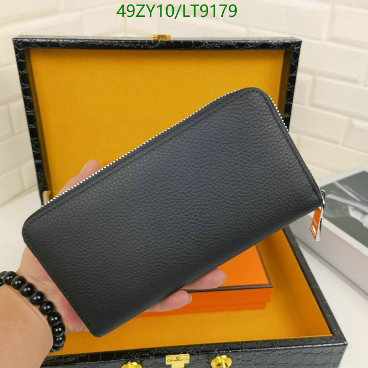 Hermes Bag-(4A)-Wallet-,Code: LT9179,$: 49USD