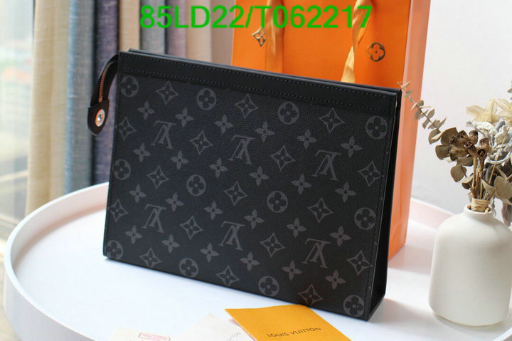 LV Bags-(Mirror)-Wallet-,Code: T062217,$: 85USD