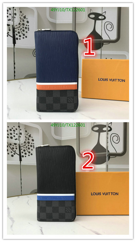 LV Bags-(4A)-Wallet-,Code: TX122601,$: 49USD
