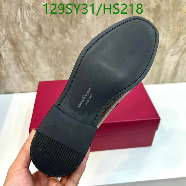 Men shoes-Ferragamo, Code: HS218,$: 129USD