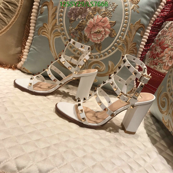 Women Shoes-Valentino, Code: LS7668,$: 125USD