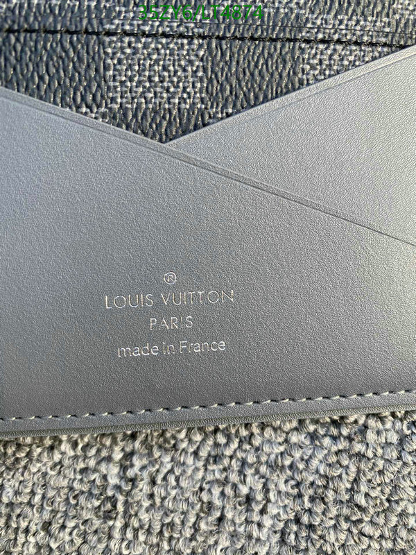 LV Bags-(4A)-Wallet-,Code: LT4874,$: 35USD
