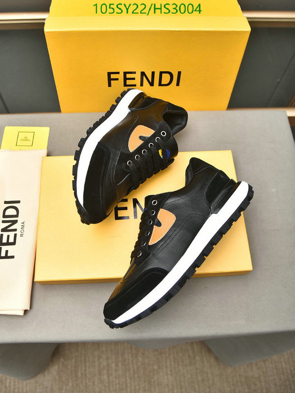 Men shoes-Fendi, Code: HS3004,$: 105USD