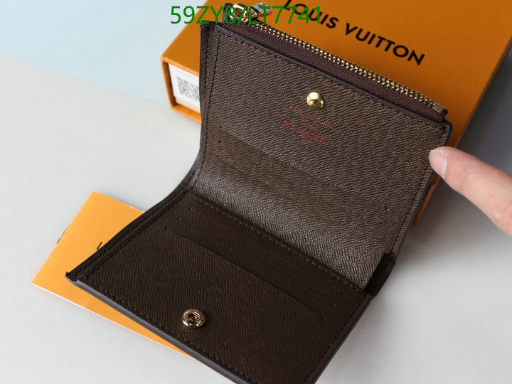 LV Bags-(4A)-Wallet-,Code: LT7741,$: 59USD