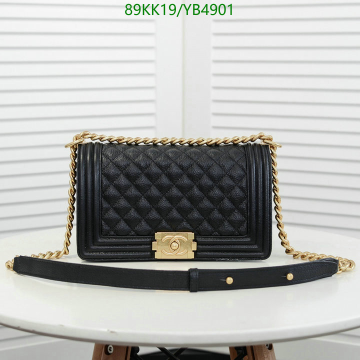 Chanel Bags ( 4A )-Le Boy,Code: YB4901,$: 89USD