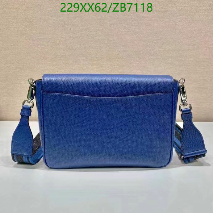 Prada Bag-(Mirror)-Diagonal-,Code: ZB7118,$: 229USD