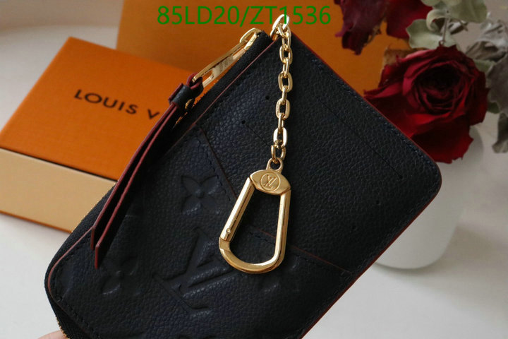 LV Bags-(Mirror)-Wallet-,Code: ZT1536,$: 85USD