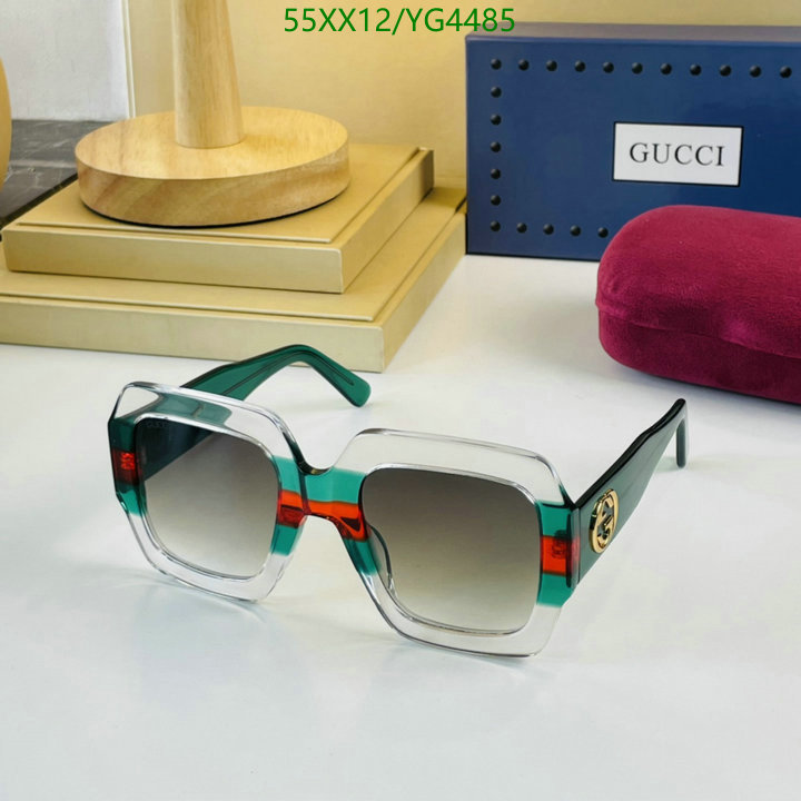 Glasses-Gucci, Code: YG4485,$: 55USD