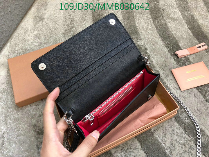 Miu Miu Bag-(Mirror)-Wallet-,Code: MMB030642,$:109USD