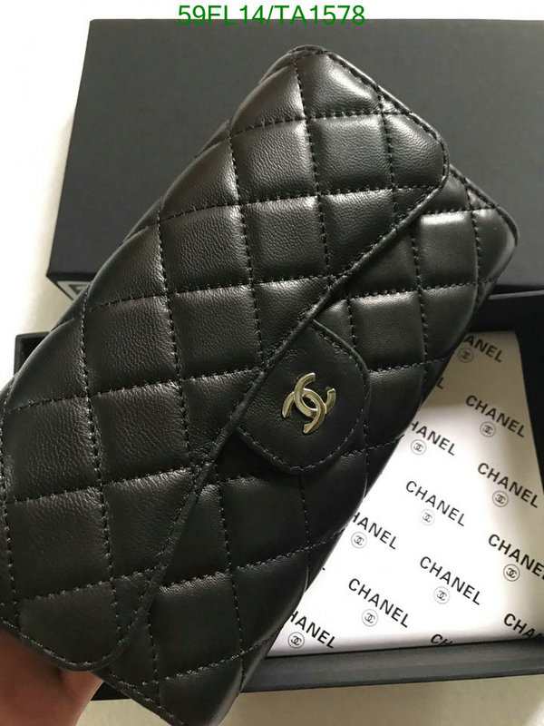 Chanel Bags ( 4A )-Wallet-,Code: TA1578,$: 59USD