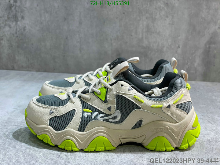 Women Shoes-FILA, Code: HS5391,$: 72USD