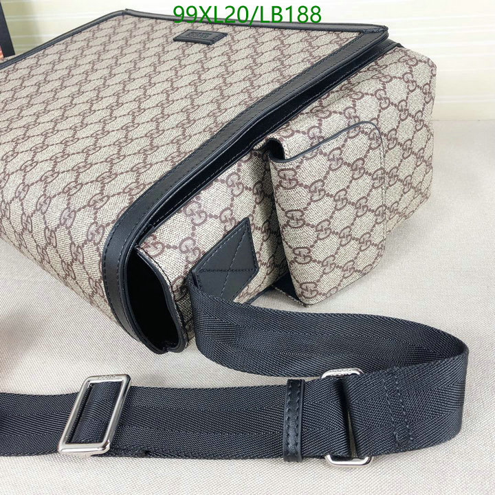 Gucci Bag-(4A)-Diagonal-,Code: LB188,$: 99USD