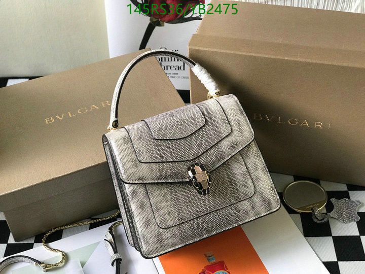 Bvlgari Bag-(4A)-Serpenti Forever,Code: YB2475,$: 145USD