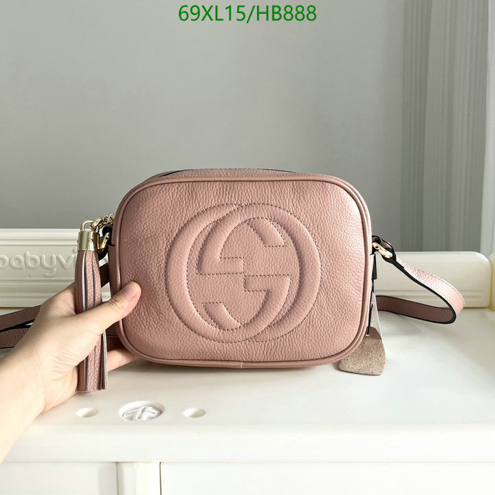 Gucci Bag-(4A)-Diagonal-,Code: HB888,$: 69USD