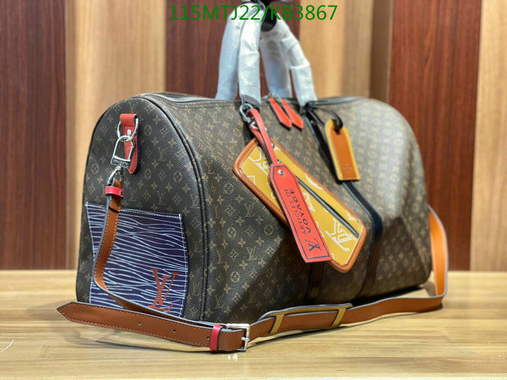 LV Bags-(4A)-Keepall BandouliRe 45-50-,Code: KB3867,$: 115USD