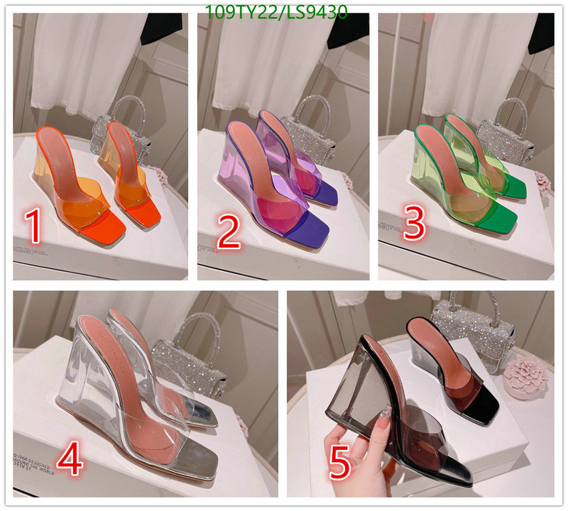 Women Shoes-Amina Muaddi, Code: LS9430,$: 109USD