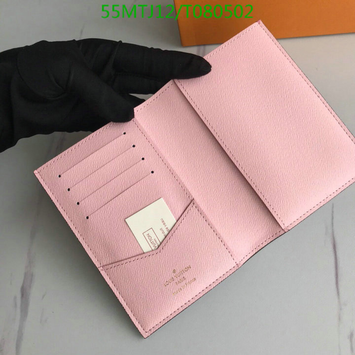 LV Bags-(4A)-Wallet-,Code: T080502,$: 55USD