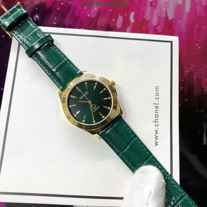 Watch-4A Quality-Gucci, Code: HW3654,$: 119USD