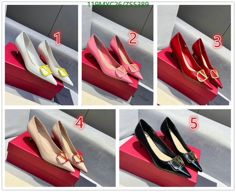 Women Shoes-Valentino, Code: ZS5389,$: 119USD