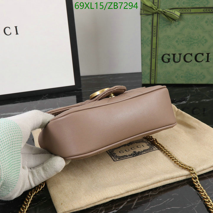 Gucci Bag-(4A)-Marmont,Code: ZB7294,$: 69USD