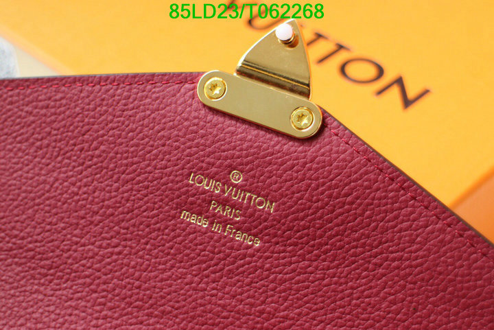 LV Bags-(Mirror)-Wallet-,Code: T062268,$: 85USD