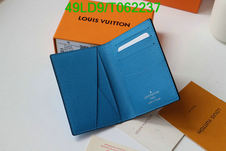 LV Bags-(Mirror)-Wallet-,Code: T062237,$: 49USD