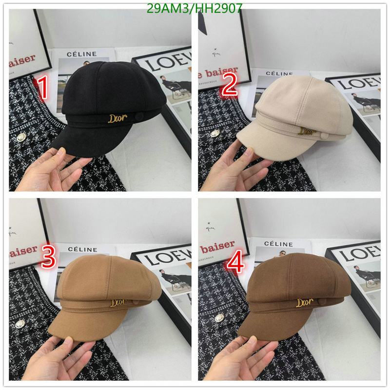 Cap -(Hat)-Dior, Code: HH2907,$: 29USD