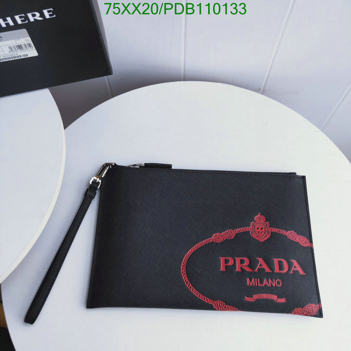 Prada Bag-(Mirror)-Clutch-,Code: PDB110133,$:75USD