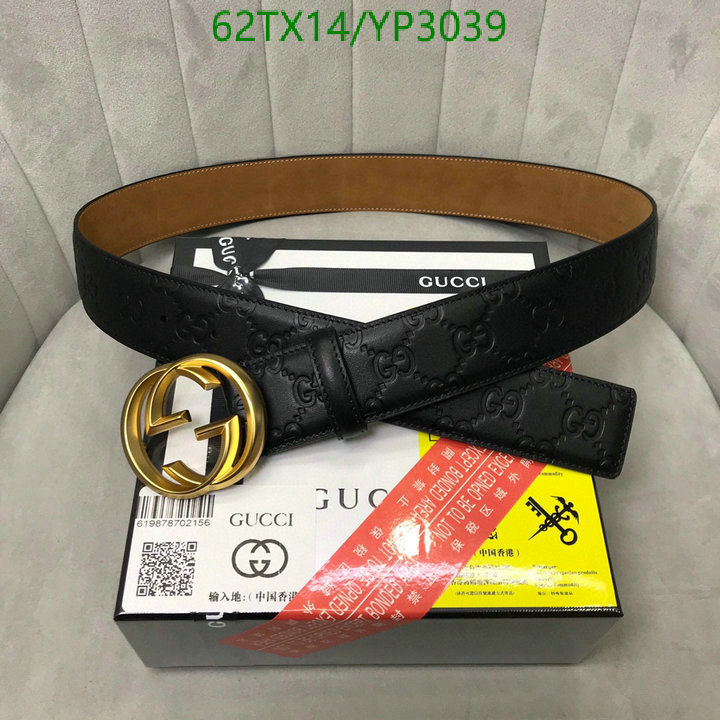 Belts-Gucci, Code: YP3039,$: 62USD