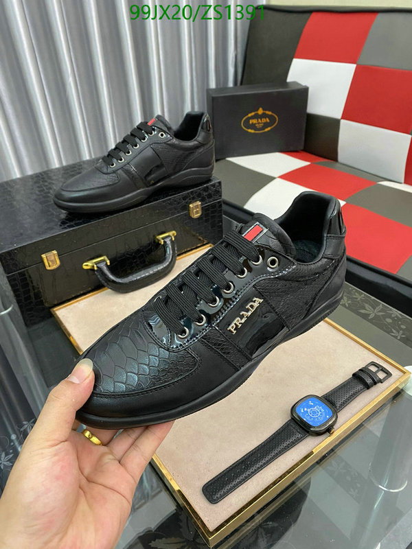 Men shoes-Prada, Code: ZS1391,$: 99USD
