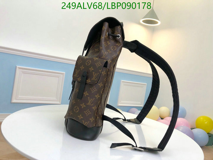 LV Bags-(Mirror)-Backpack-,Code: LBP090178,$:249USD