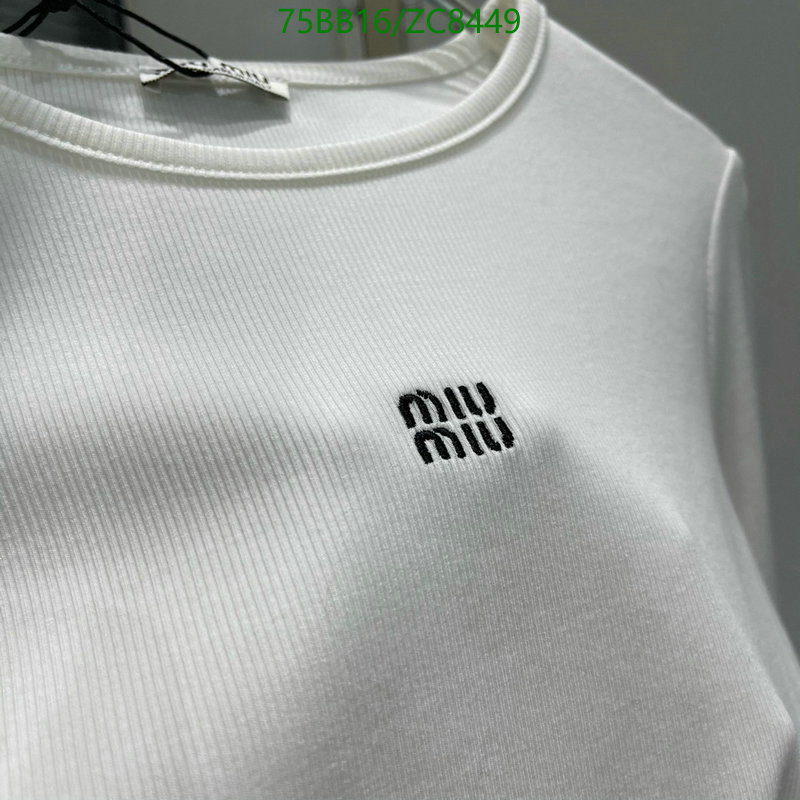 Clothing-MIUMIU, Code: ZC8449,$: 75USD