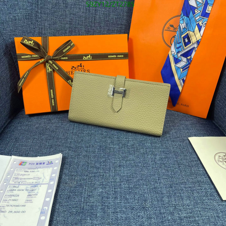 Hermes Bag-(4A)-Wallet-,Code: ZT2785,$: 59USD