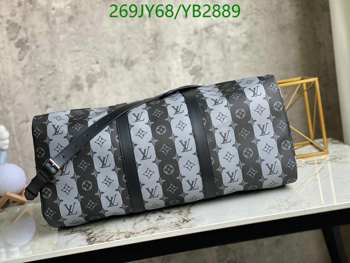 LV Bags-(Mirror)-Keepall BandouliRe 45-50-,Code: YB2889,$: 269USD