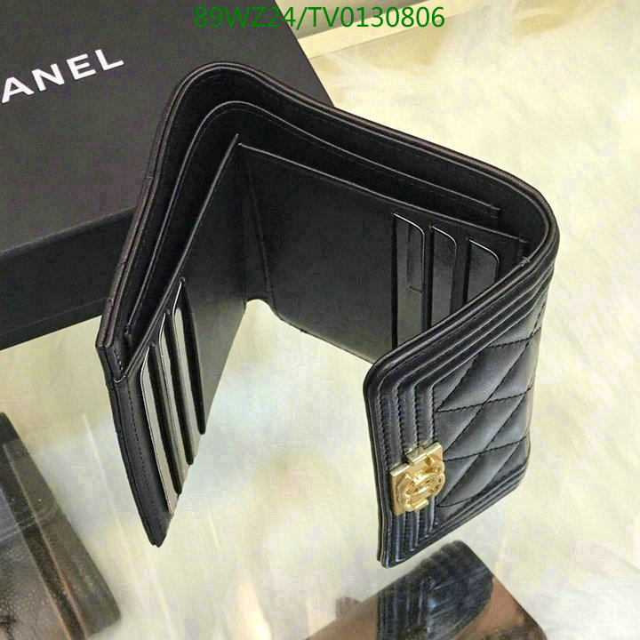 Chanel Bags ( 4A )-Wallet-,Code: TV0130806,$: 89USD