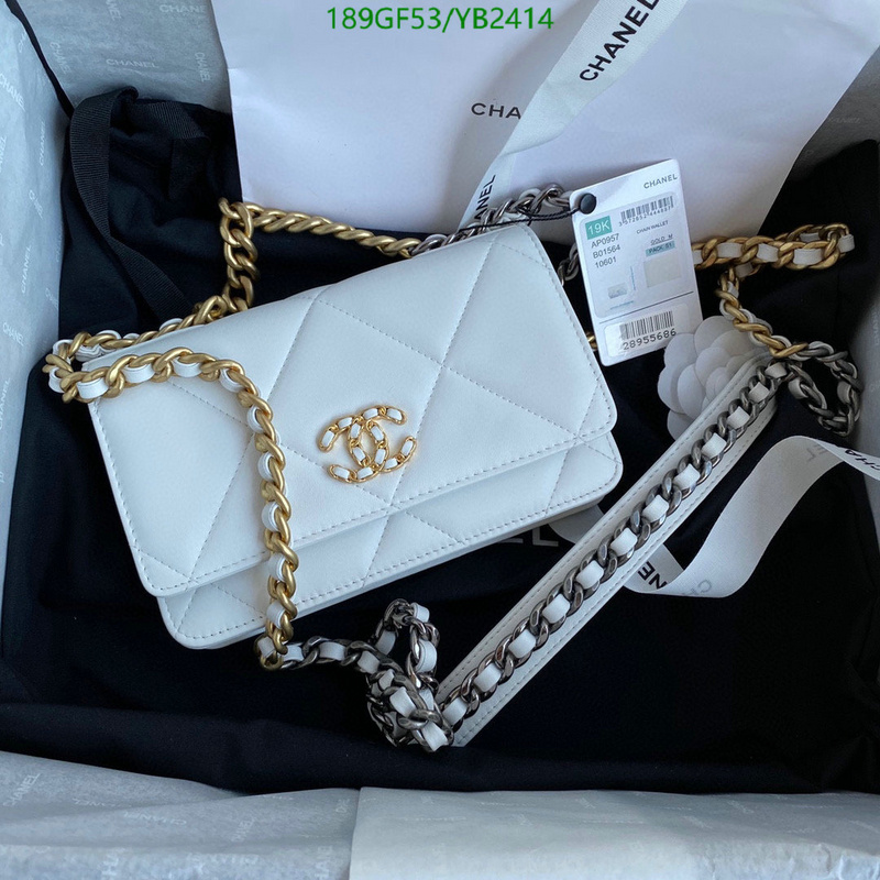 Chanel Bags -(Mirror)-Diagonal-,Code: YB2414,$: 189USD